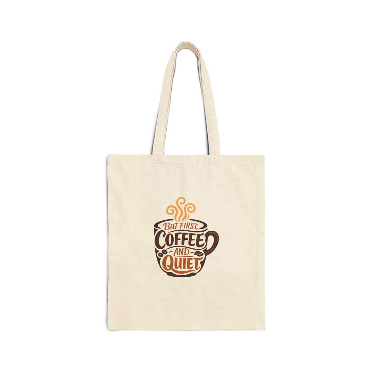 But First Coffee And Quiet Funny Coffee Lover Tote Bag