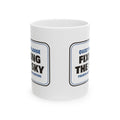 Watercolor Artist Mug Quiet Please Fixing The Sky Studio Sign