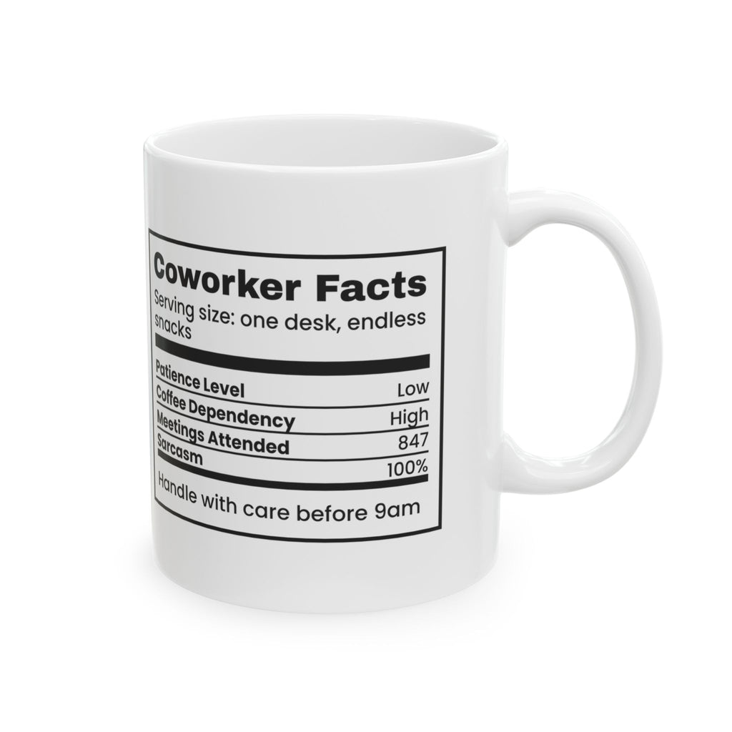 Sarcasm 100 Percent Coffee Mug For Coworkers