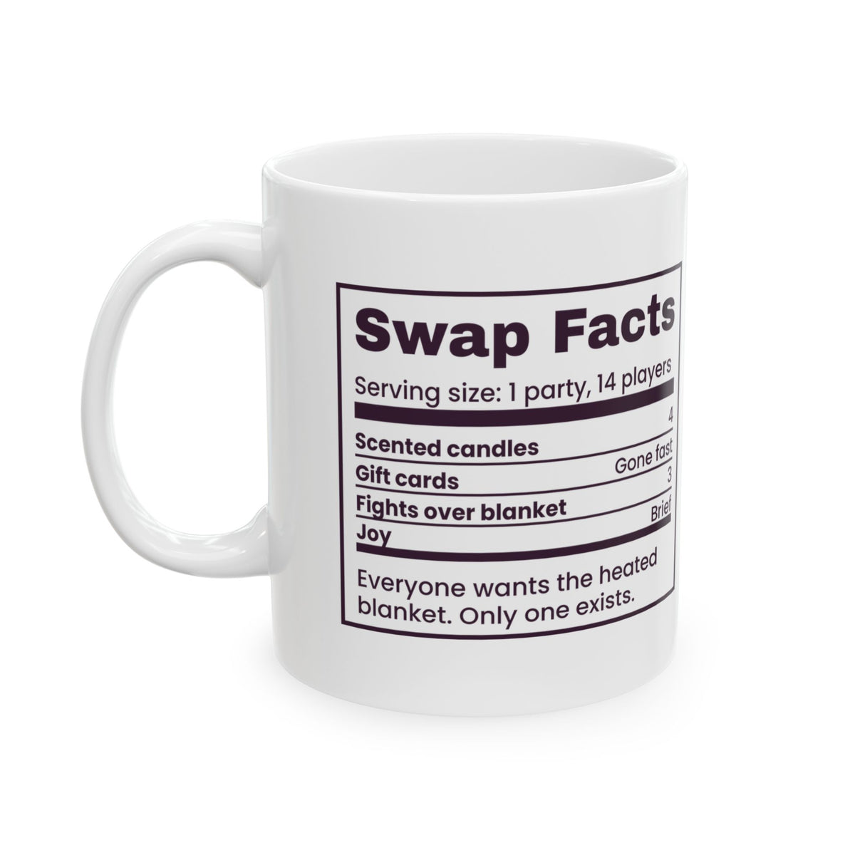 Funny White Elephant Coffee Mug Swap Facts Everyone Wants The Blanket