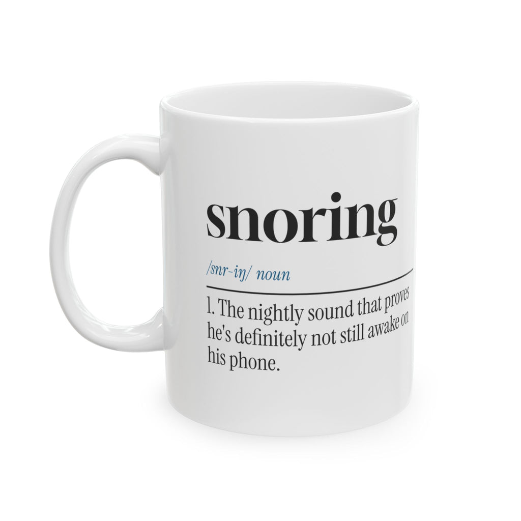 Funny Coffee Mug Definitely Not Awake For Husband