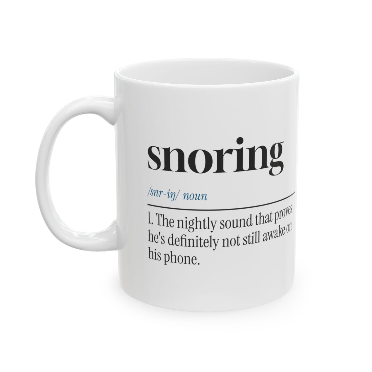 Funny Coffee Mug Definitely Not Awake For Husband