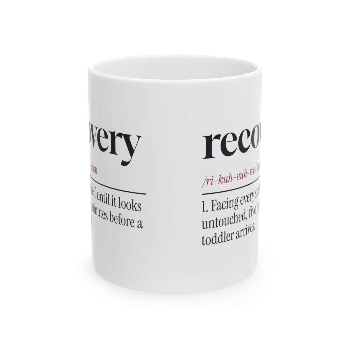 Funny Sales Associate Mug Recovery Definition Undone In Five Minutes