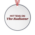 Christmas Ornament Mittens On The Radiator Snow Day Keepsake