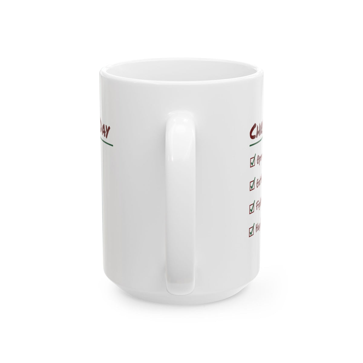 Funny Family Christmas Coffee Mug Fight Over A Game Hug It Out