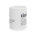 Funny Knitting Mug Tink Unknitting Dictionary Definition For Knitters