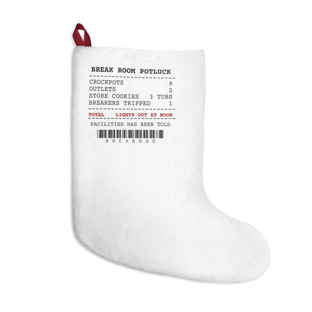 Funny Christmas Coworker Christmas Stocking Nine Crockpots Two Outlets