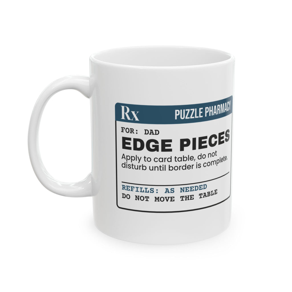 Puzzle Coffee Mug Do Not Move The Table For Dad