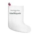 Funny Christmas Coworker Christmas Stocking Warm Holiday Wishes Kind
