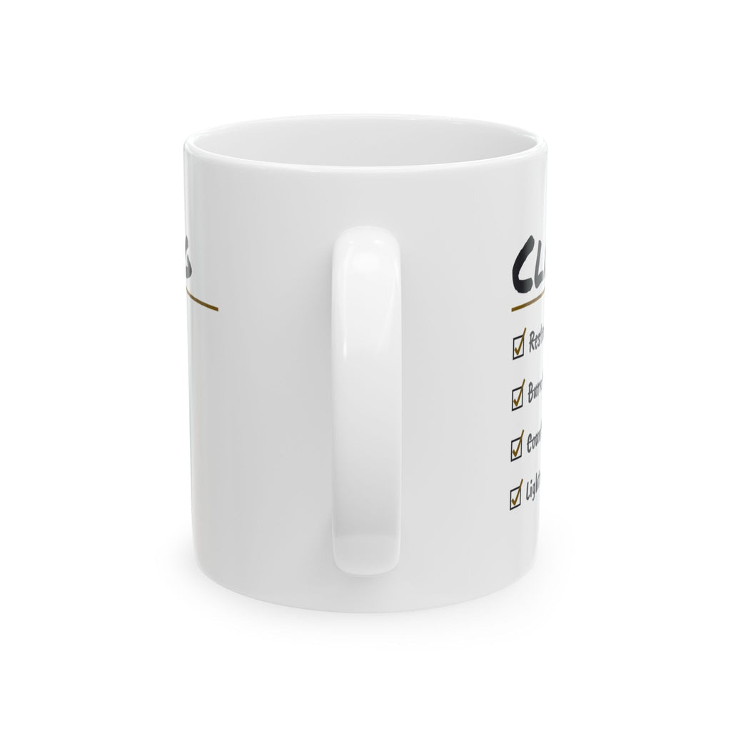 Funny Bartender Coffee Mug Burn The Ice Lights On Go Home Closing