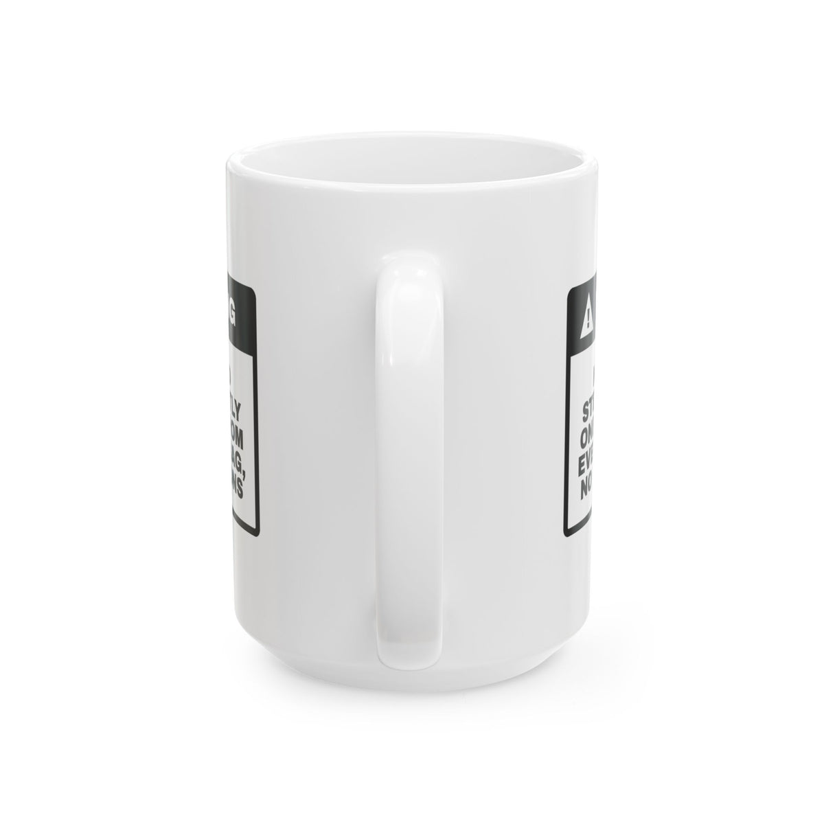 Funny Dog Valentine Coffee Mug Sock Thief Warning For Dog Owners