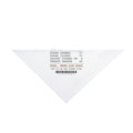 Funny Cat Dad Dog Bandana Door Service Receipt Wrong Side Again
