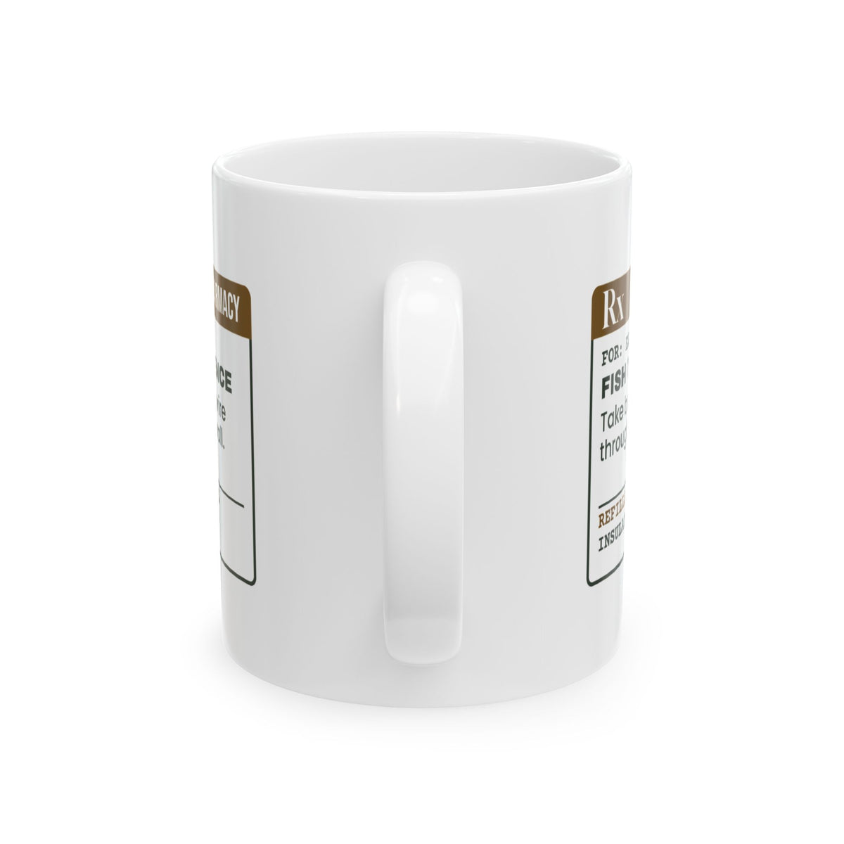 Funny Electrician Coffee Mug Fish Tape Patience Prescription