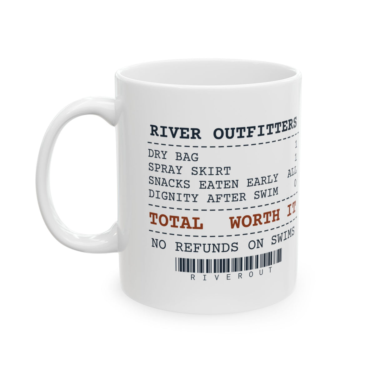 Dignity After Swim Zero Coffee Mug For Kayakers