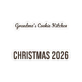Christmas Sticker Grandma's Cookie Kitchen Christmas 2026