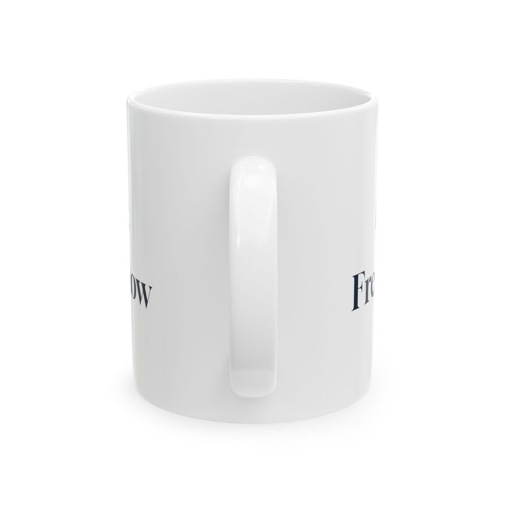 Christmas Coffee Mug Fresh Pot Fresh Snow Winter Morning