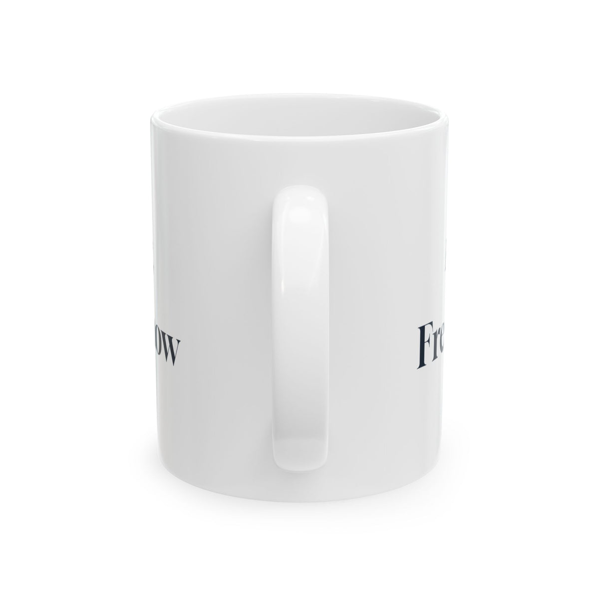 Christmas Coffee Mug Fresh Pot Fresh Snow Winter Morning