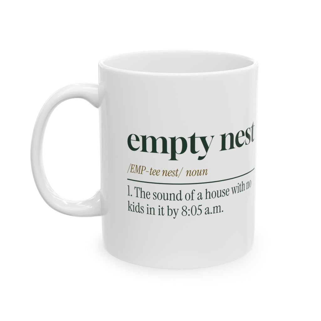 Empty Nest 8:05 A.M. Funny Mug For Parents