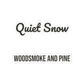 Cozy Christmas Sticker Quiet Snow Woodsmoke And Pine