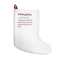 Funny Christmas In-Laws Christmas Stocking Inlawgistics Dictionary