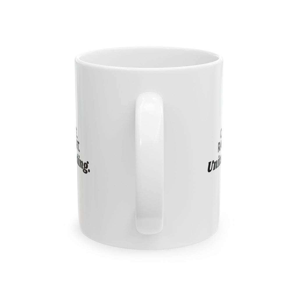 Police Dispatcher Coffee Mug Calm Voice Racing Heart