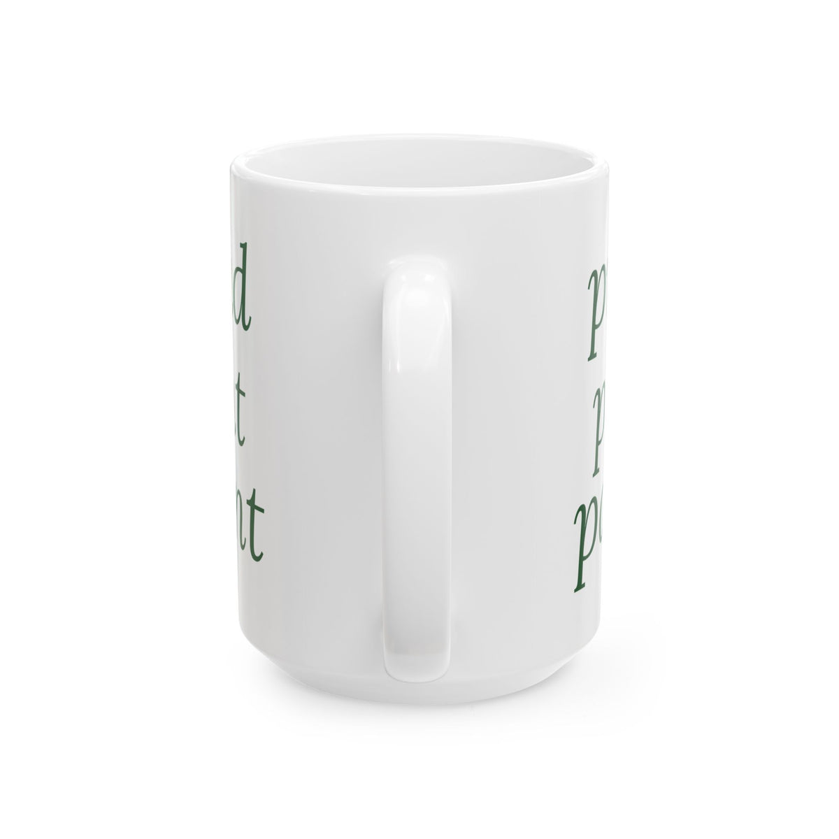 Funny Plant Parent Coffee Mug "Proud Plant Parent" For Gardeners