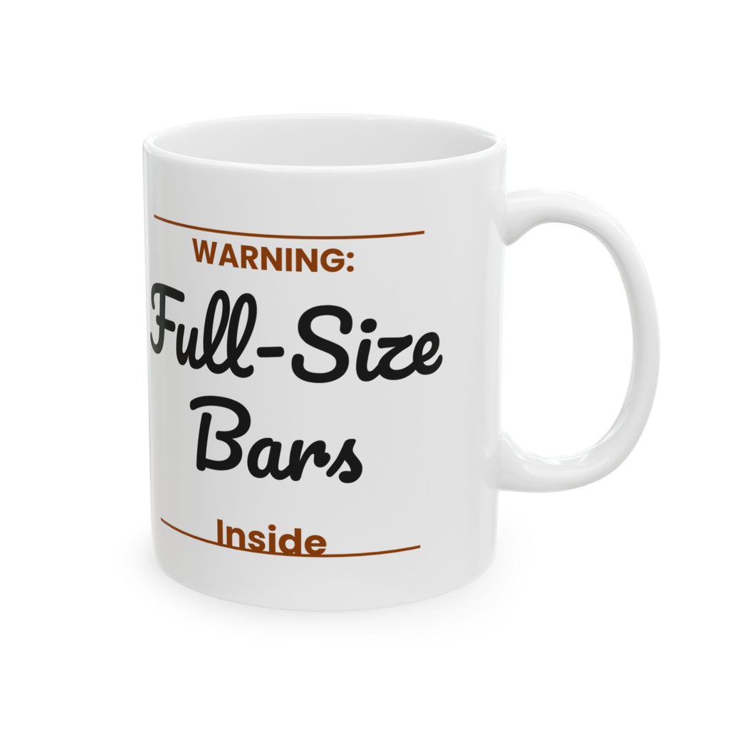 Funny Halloween Coffee Mug Full Size Candy Bars Sign For Candy Fans