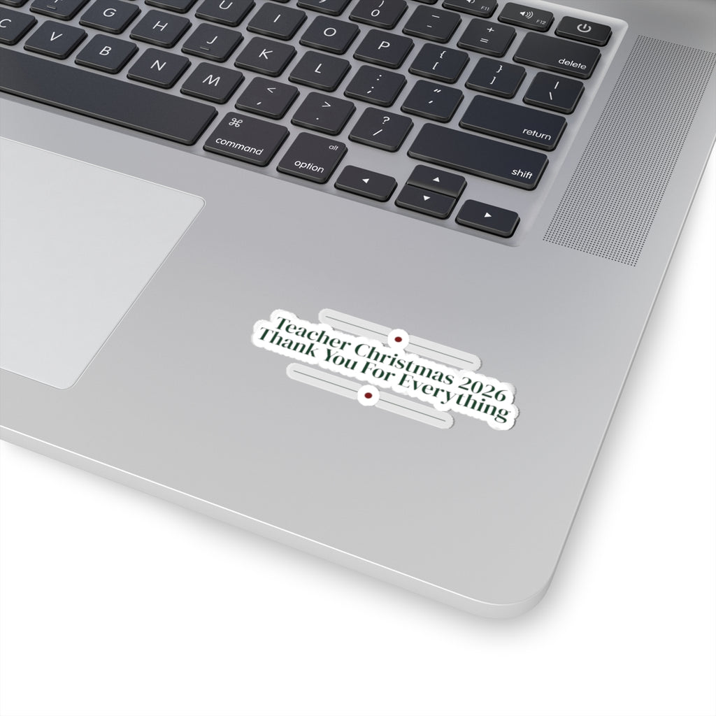 Christmas Sticker Teacher Christmas 2026 Thank You For Everything
