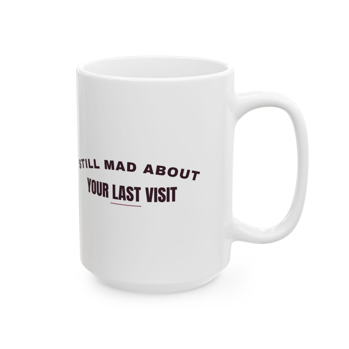 Funny Chihuahua Coffee Mug Still Mad About Your Last Visit