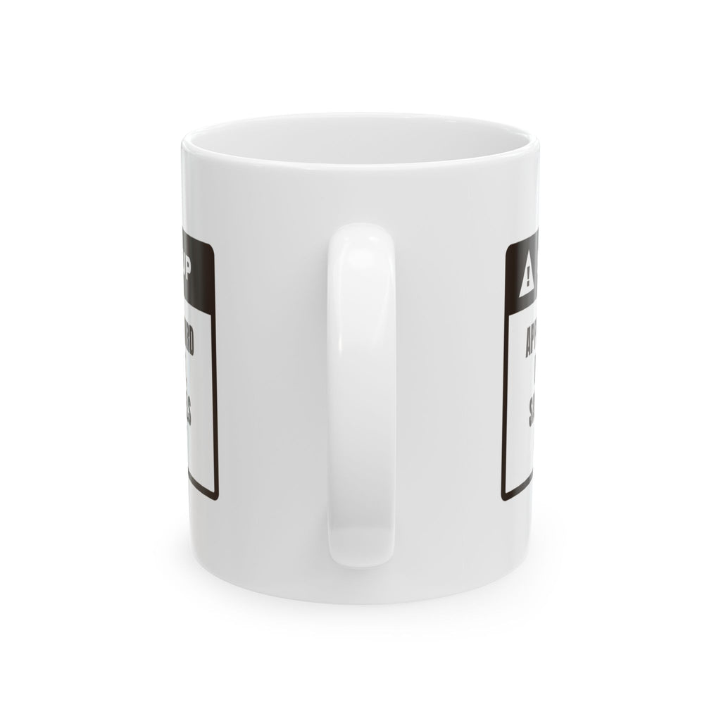 Barista Coffee Mug Third Double Shot Sarcasm Rising