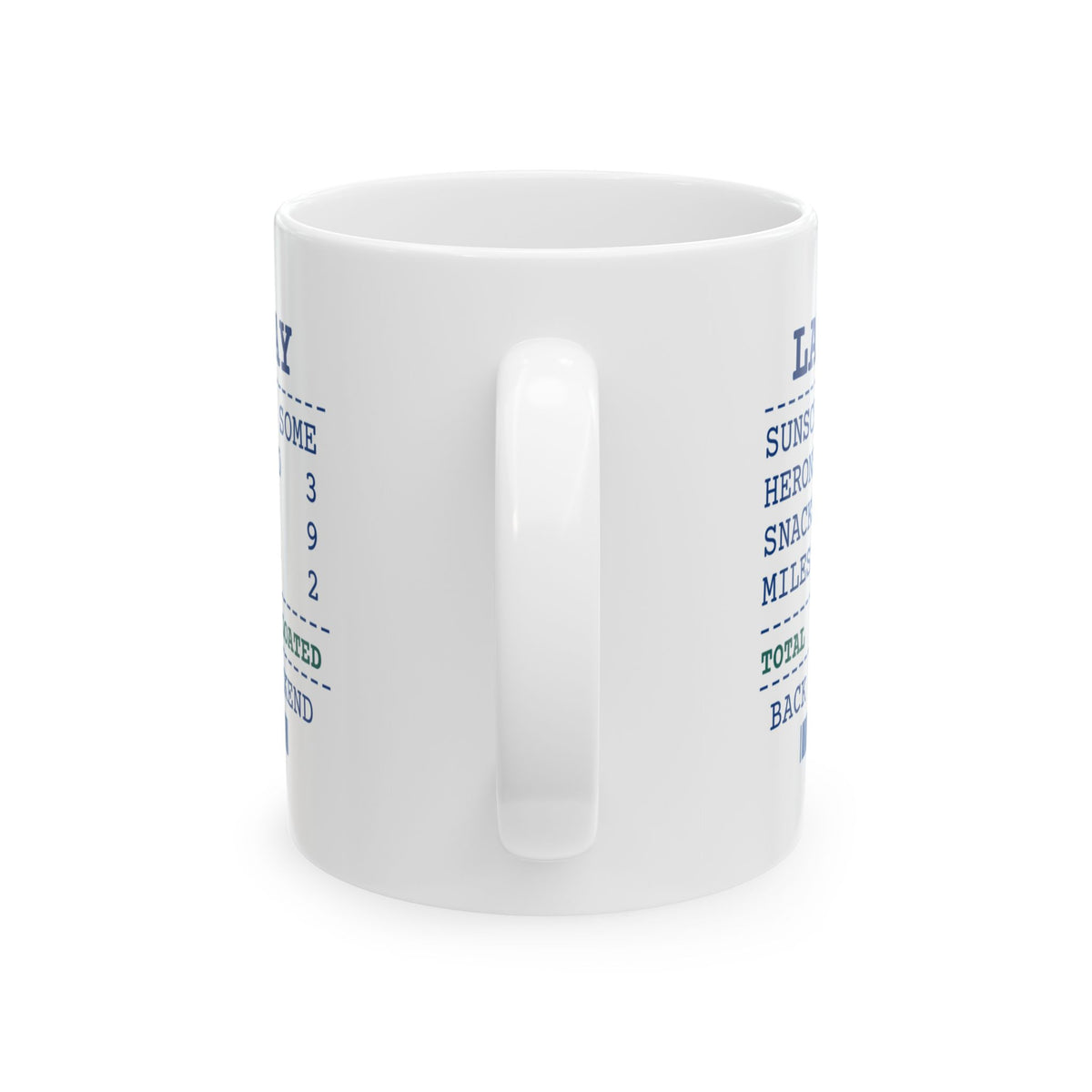 Funny Kayaking Coffee Mug Lake Day Receipt For Kayakers