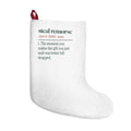 Funny White Elephant Christmas Stocking Steal Remorse Dictionary Definition