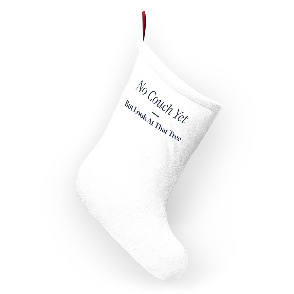 Funny Christmas Stocking No Couch Yet For New Homeowners