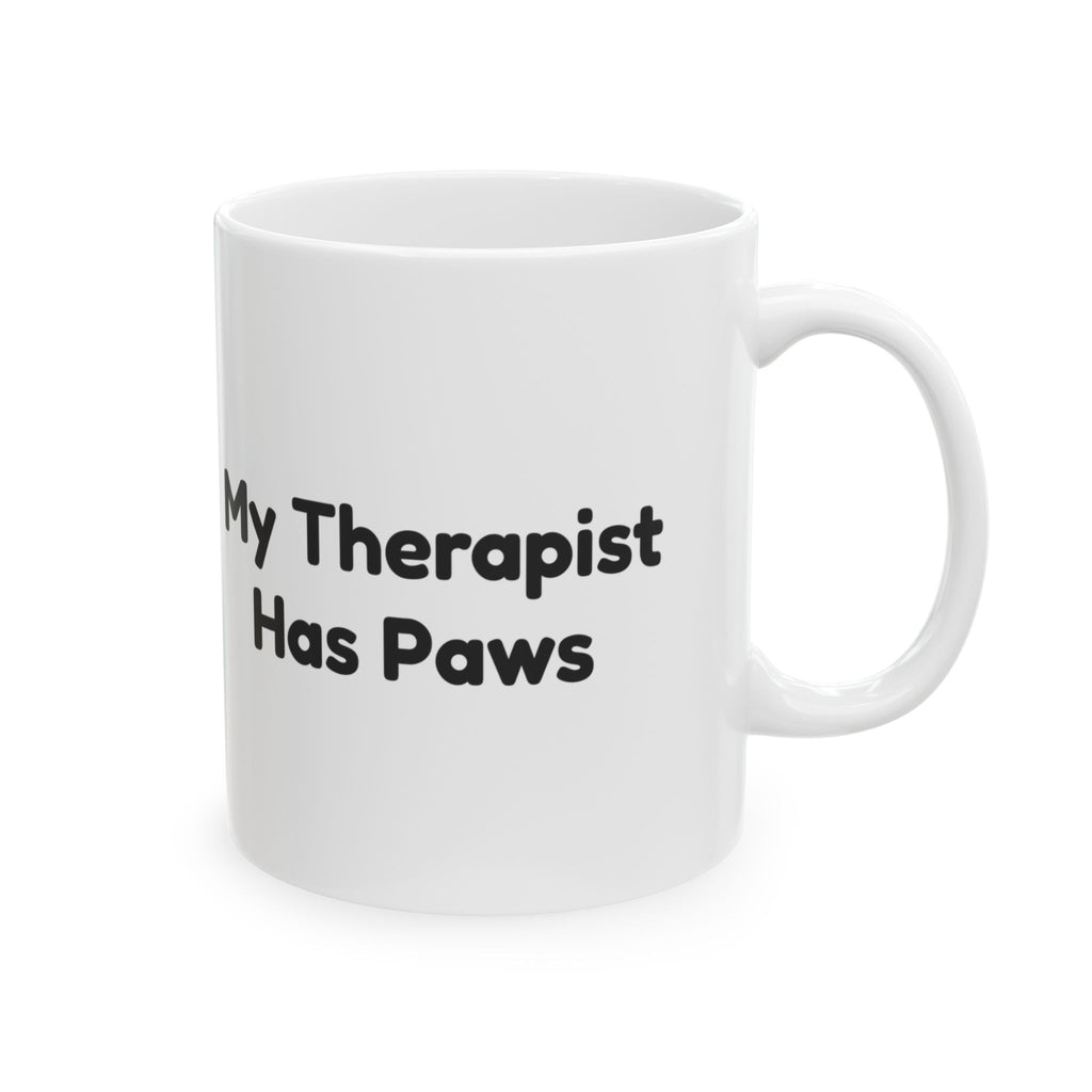 Dog Lover Coffee Mug My Therapist Has Paws