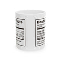 Funny Bestie Mug Bestie Facts Unsent Texts Nutrition Label For BFFs