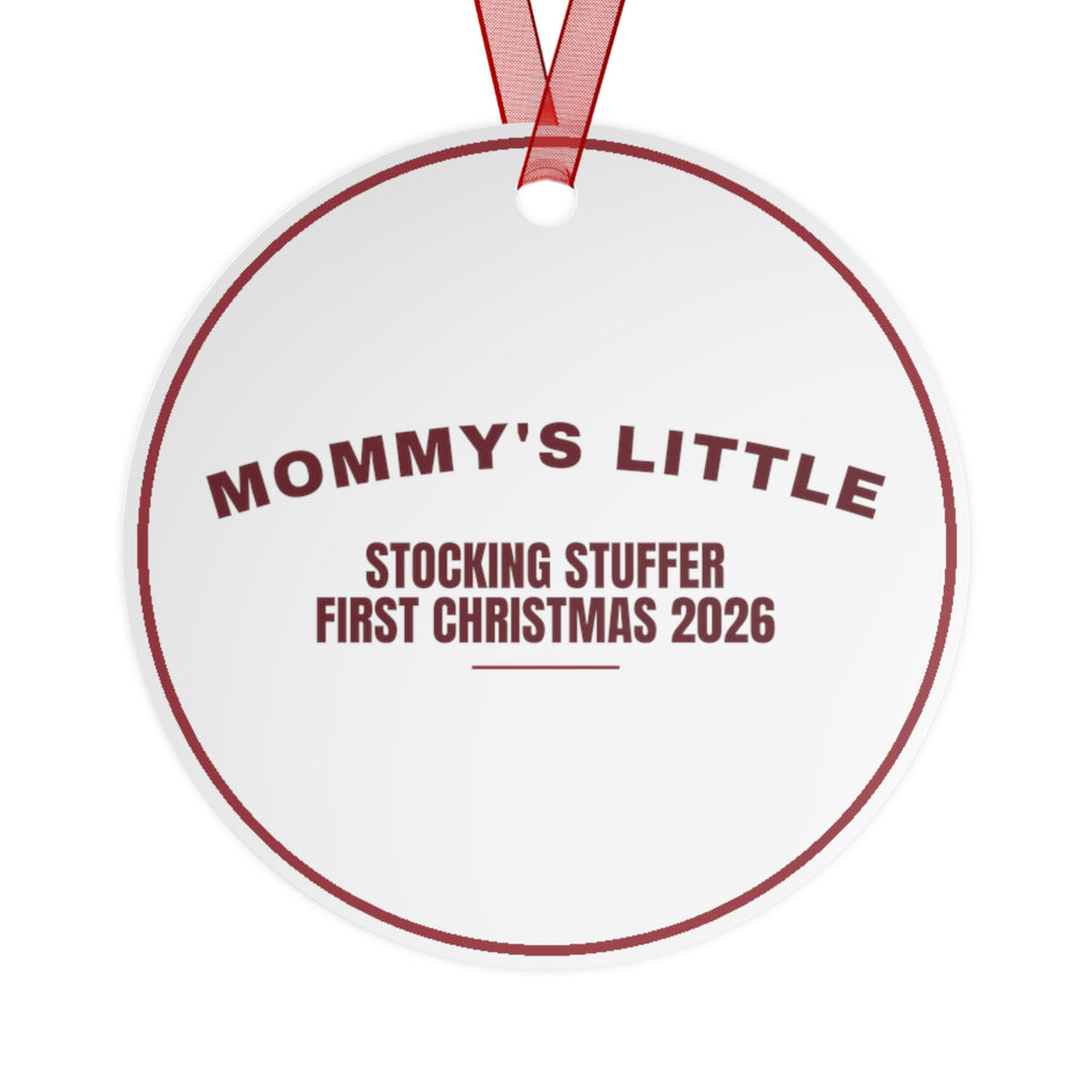 Christmas Ornament 2026 Mommy's Little Stocking Stuffer Baby
