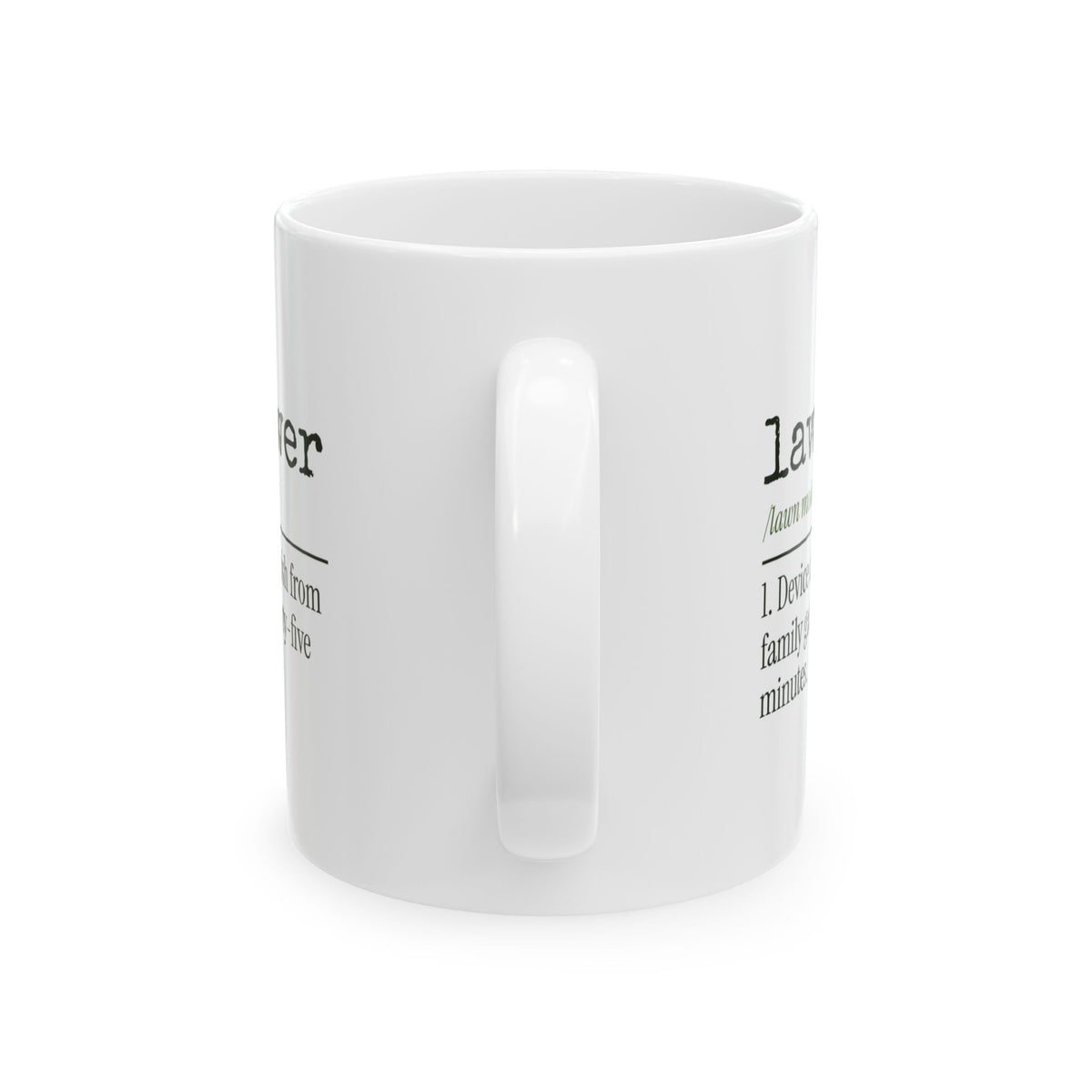 Funny Dad Lawn Mower Dictionary Coffee Mug For Dad