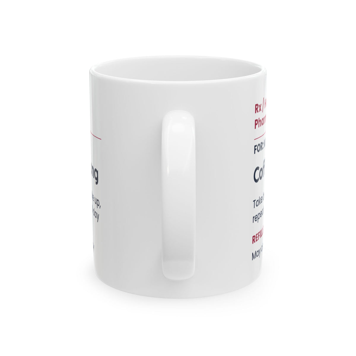 Funny Wife Coffee Mug Prescription Label Coffee For Wife