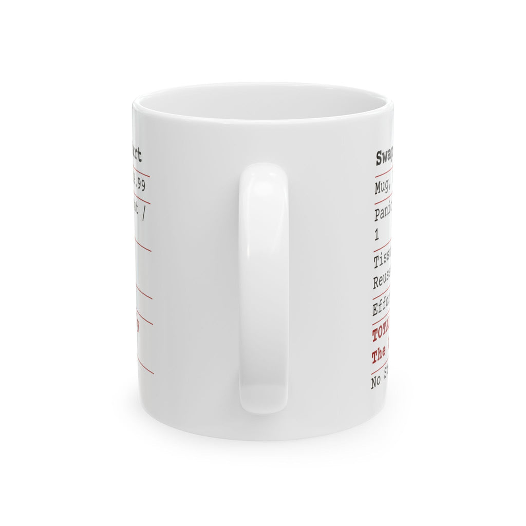 Funny White Elephant Coffee Mug Swap Night Receipt For Coworkers