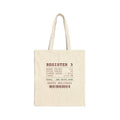 Funny Retail Christmas Tote Bag Register Receipt For Cashiers