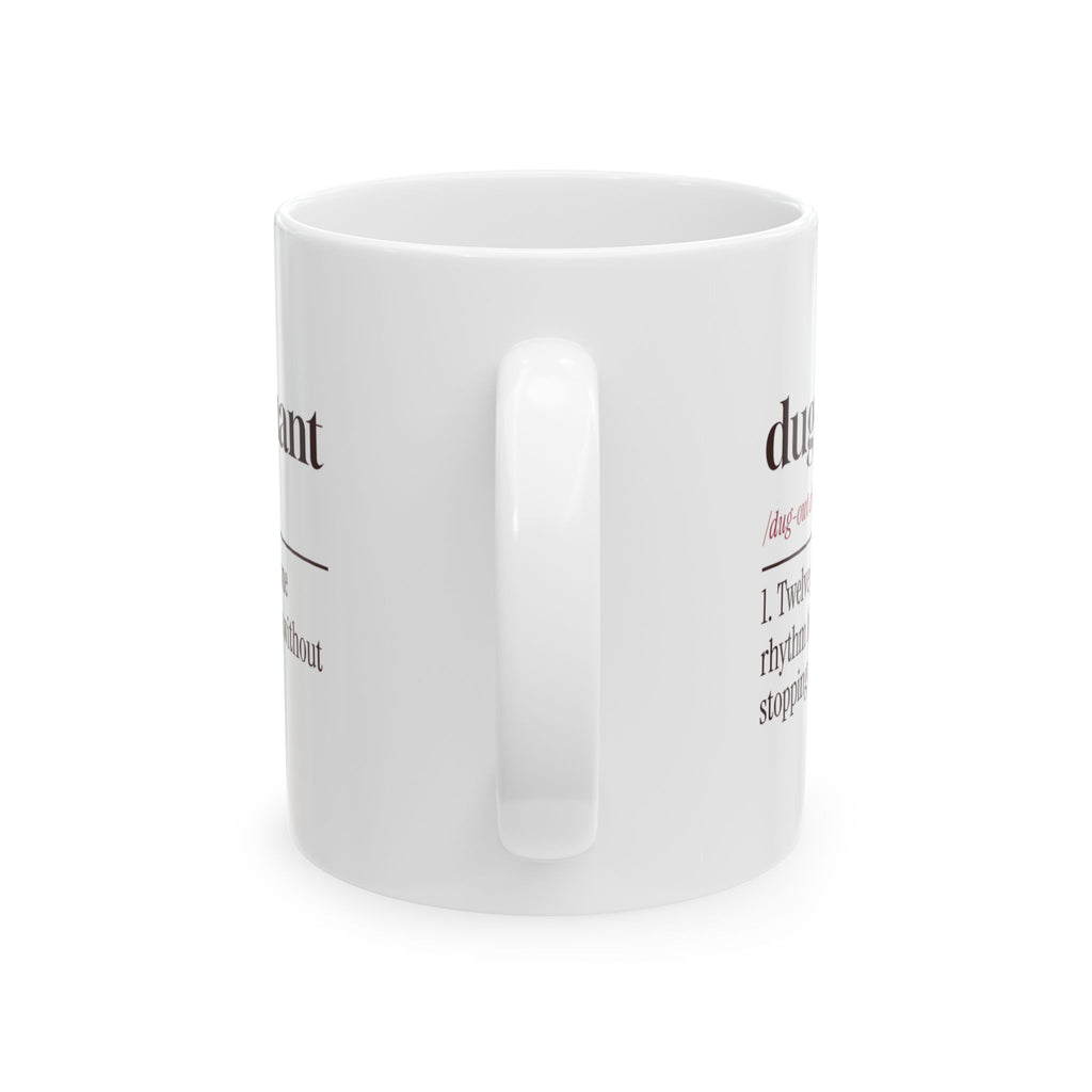 Funny Softball Mug Dugout Chant Dictionary Definition