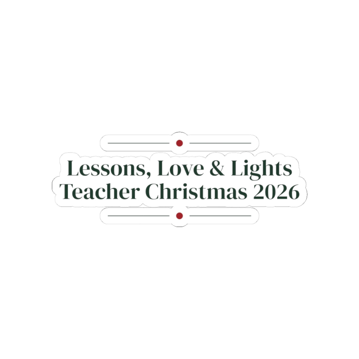 Christmas Sticker Lessons Love And Lights Teacher Christmas 2026