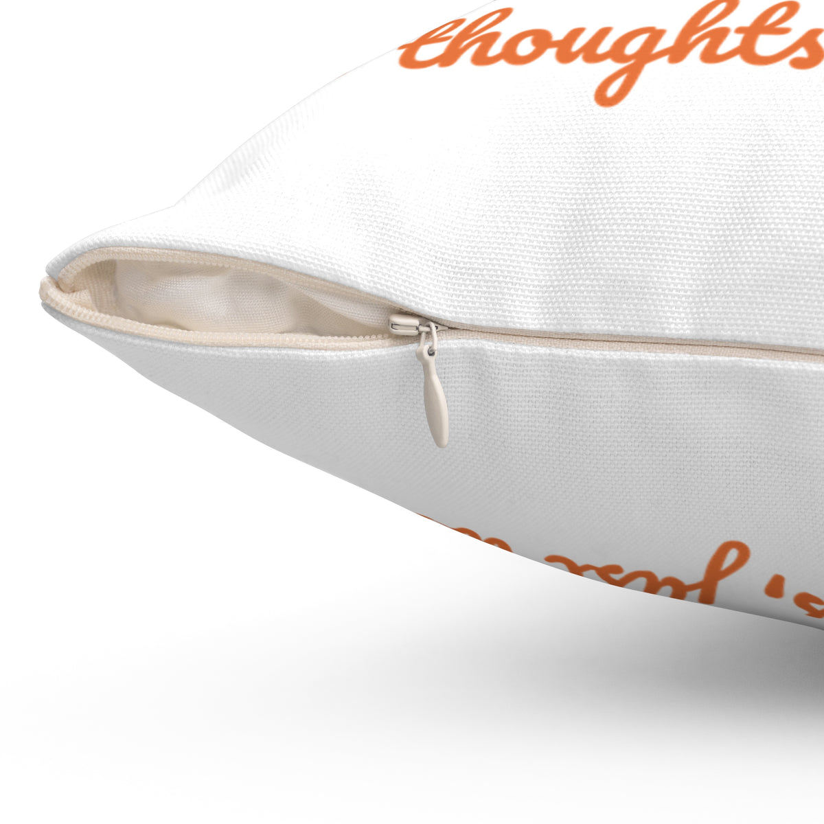 Lake Brain Throw Pillow No Thoughts Just Waves