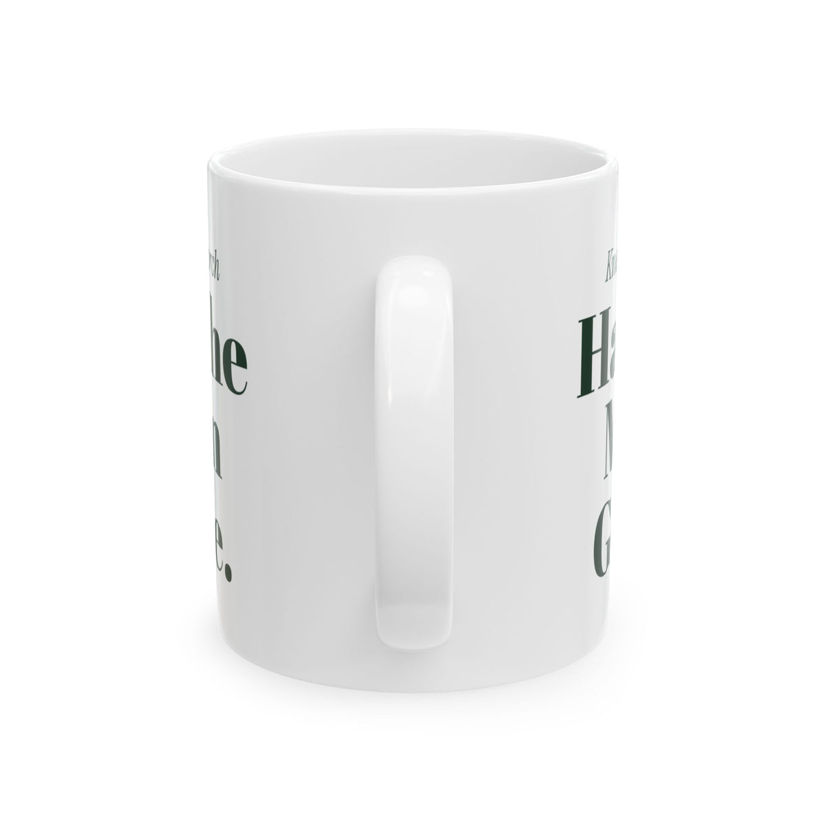 Funny Delivery Driver Coffee Mug Knows Which Porch Has The Mean Goose
