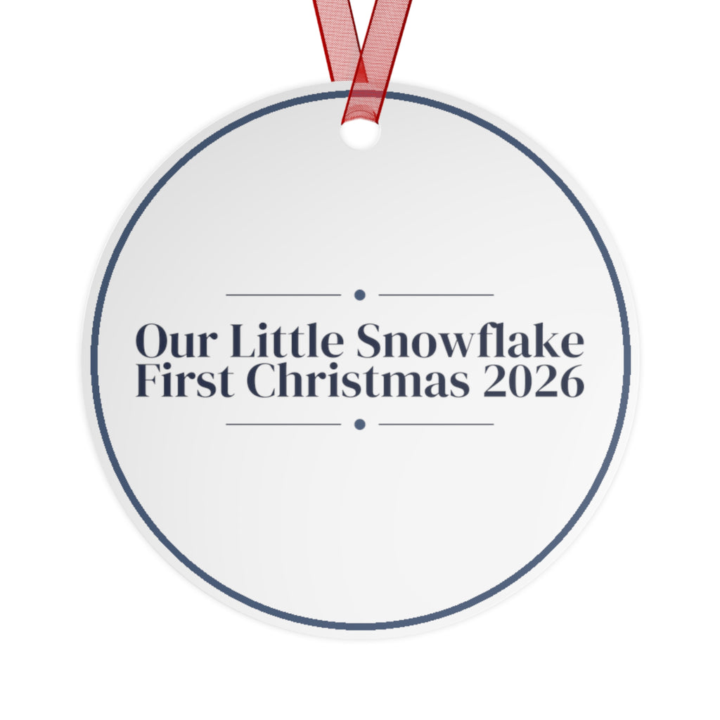 Christmas Ornament 2026 Our Little Snowflake Baby Keepsake