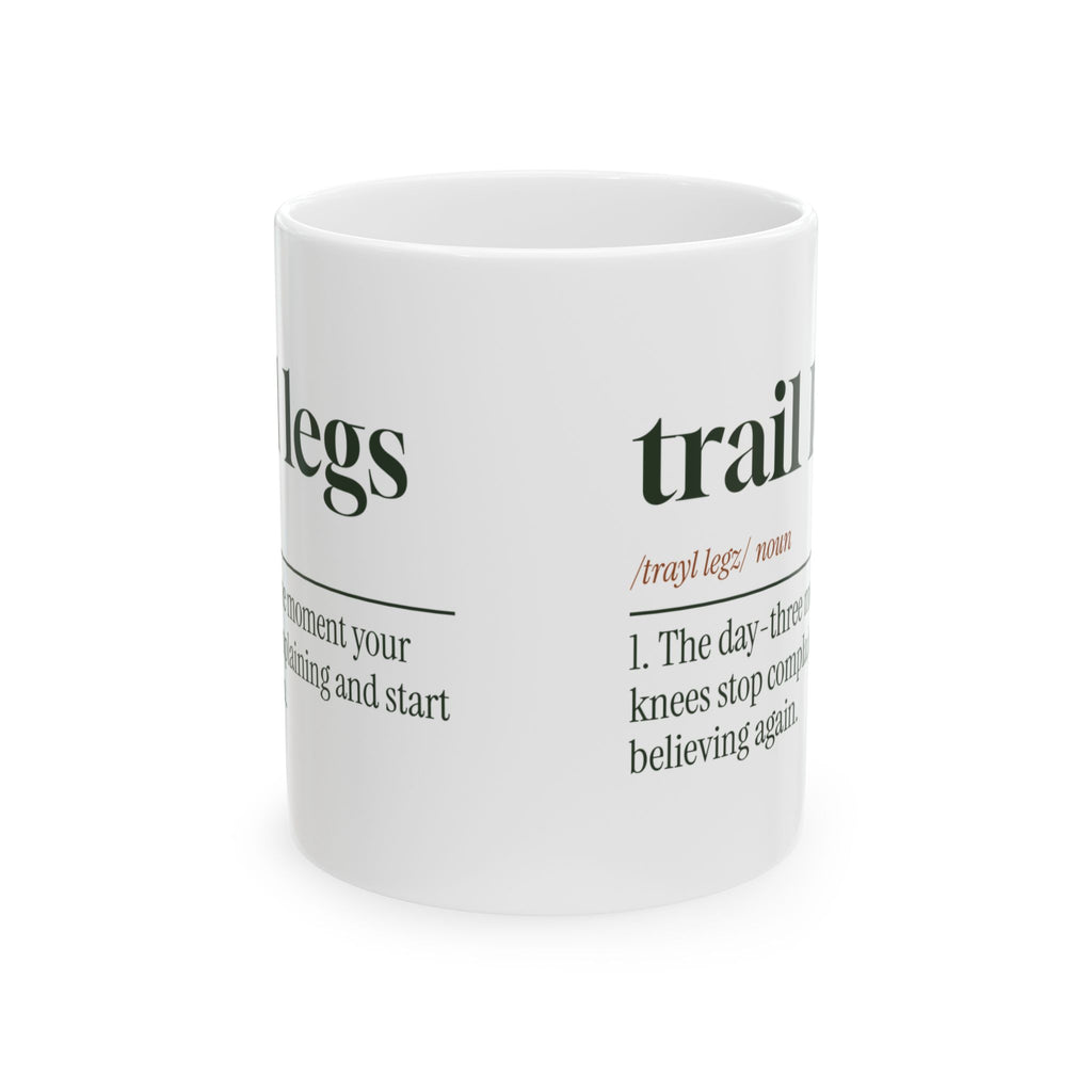 Hiking Coffee Mug Trail Legs For Hikers