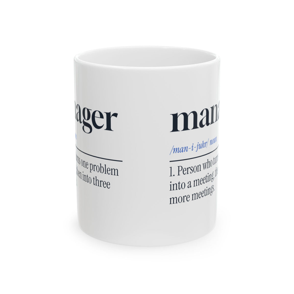 Funny Boss Coffee Mug Turns One Problem Into Three