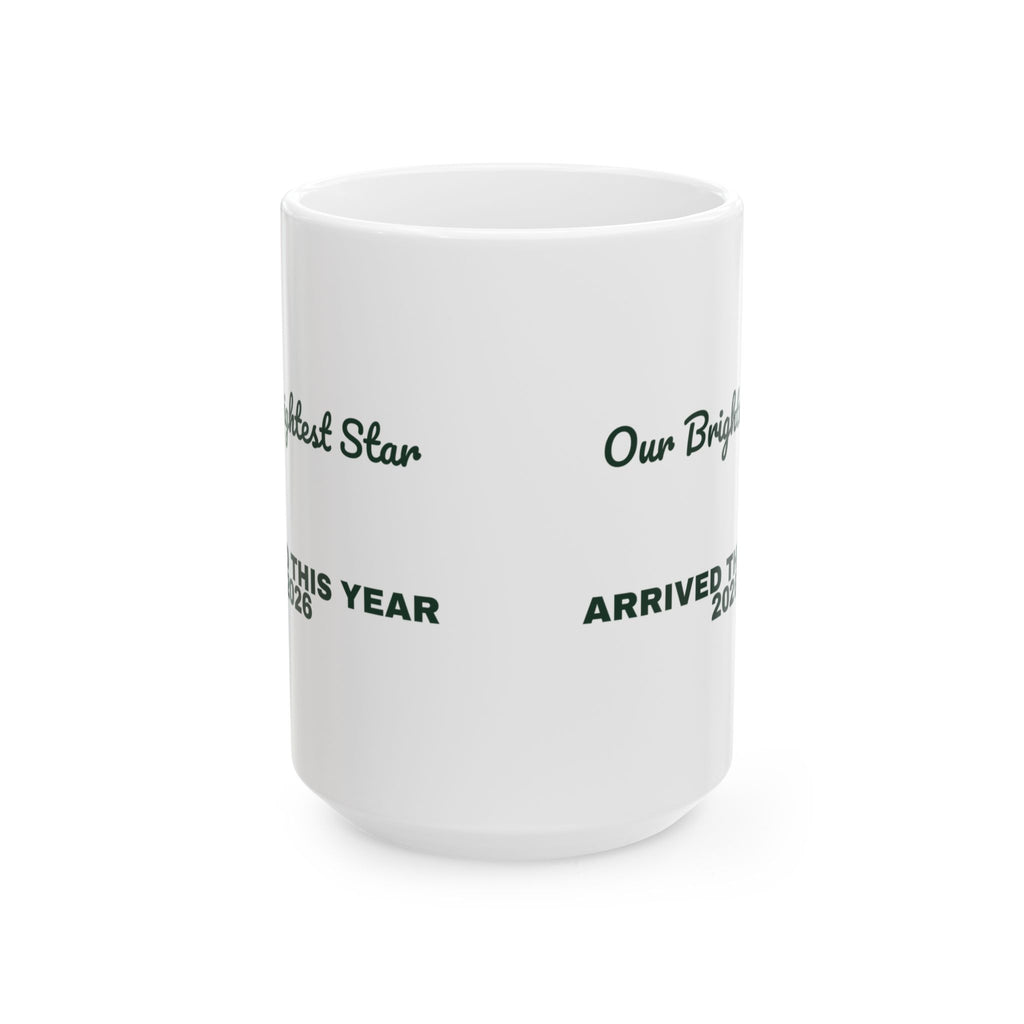 Baby's First Christmas Coffee Mug Our Brightest Star Arrived 2026