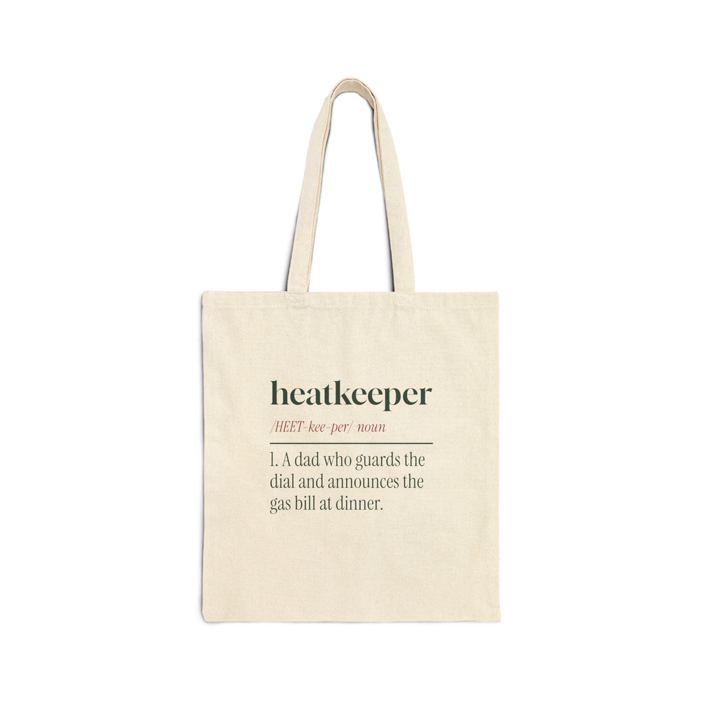 Funny Christmas Tote Bag Heatkeeper Guardian Of The Dial For Dad