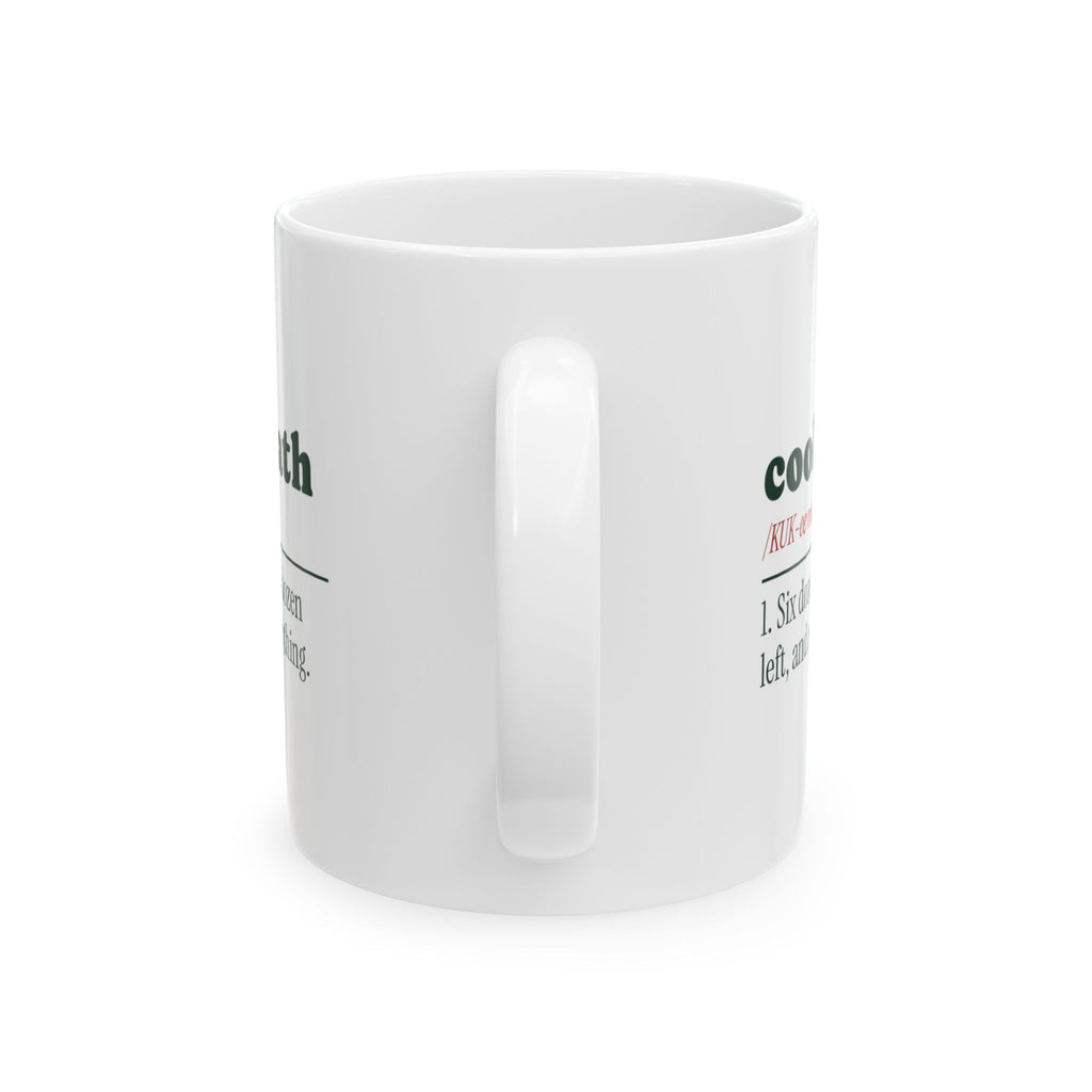 Funny Christmas Baking Coffee Mug Cookie Math Definition For Bakers
